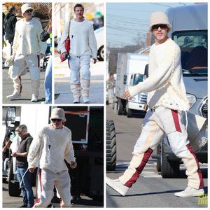 BNWT Jordan Craig Mercer Sherpa Pants Large Brad Pitt